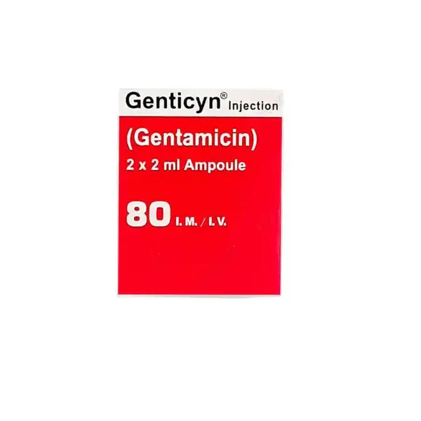 Genticyn Im/Iv Injection 40Mg (1 Box = 3 Ampoules)