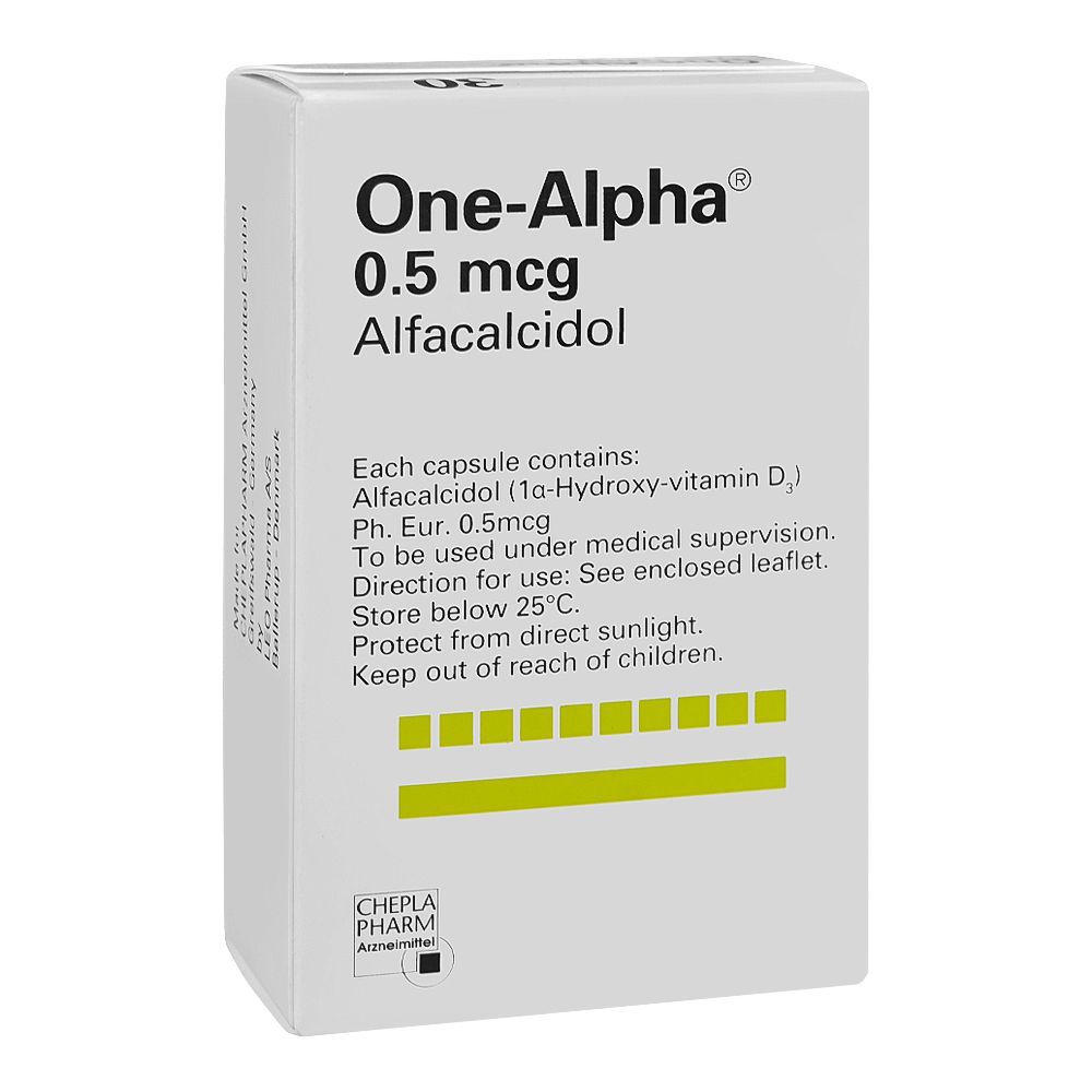 One-Alpha Capsules 0.5 Mcg (1 Strip = 10 Capsules)