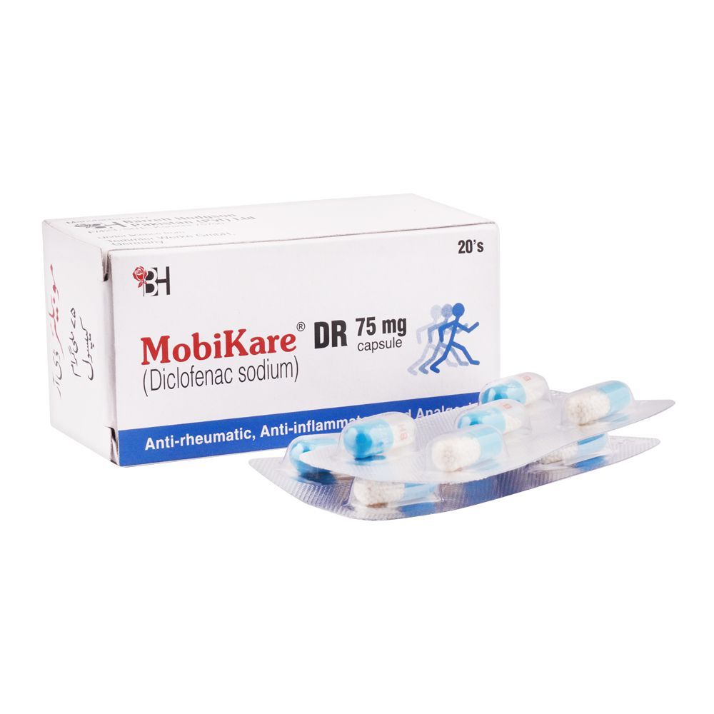 Mobikare Dr Capsules 75Mg (1 Strip = 5 Capsules)