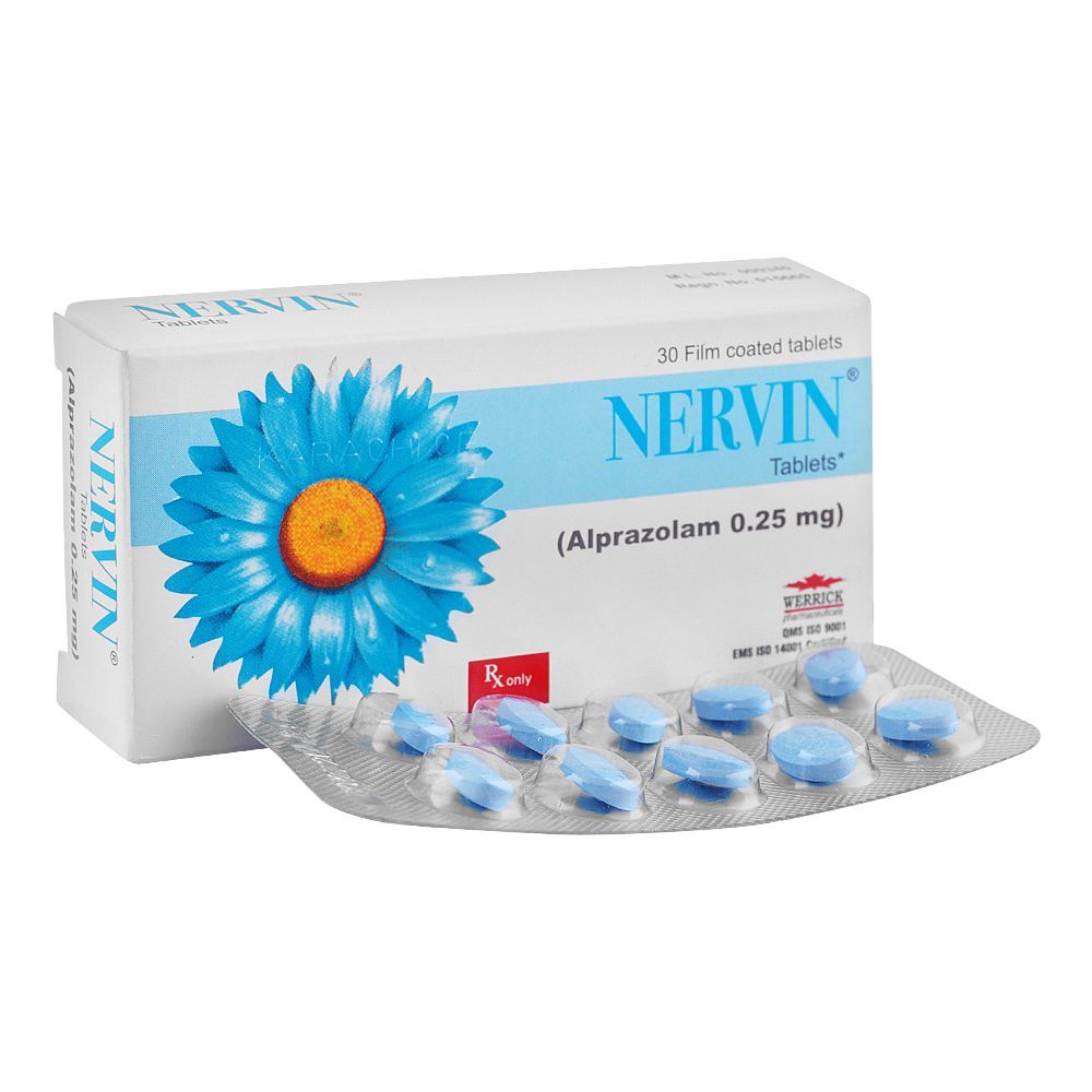 Nervin Tablets 0.5Mg (1 Strip = 10 Tablets)