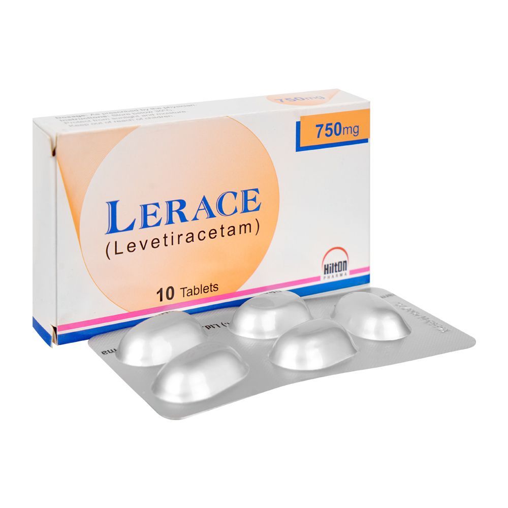 Lerace Tablets 750Mg (1 Box = 2 Strips) (1 Strip = 5 Tablets)