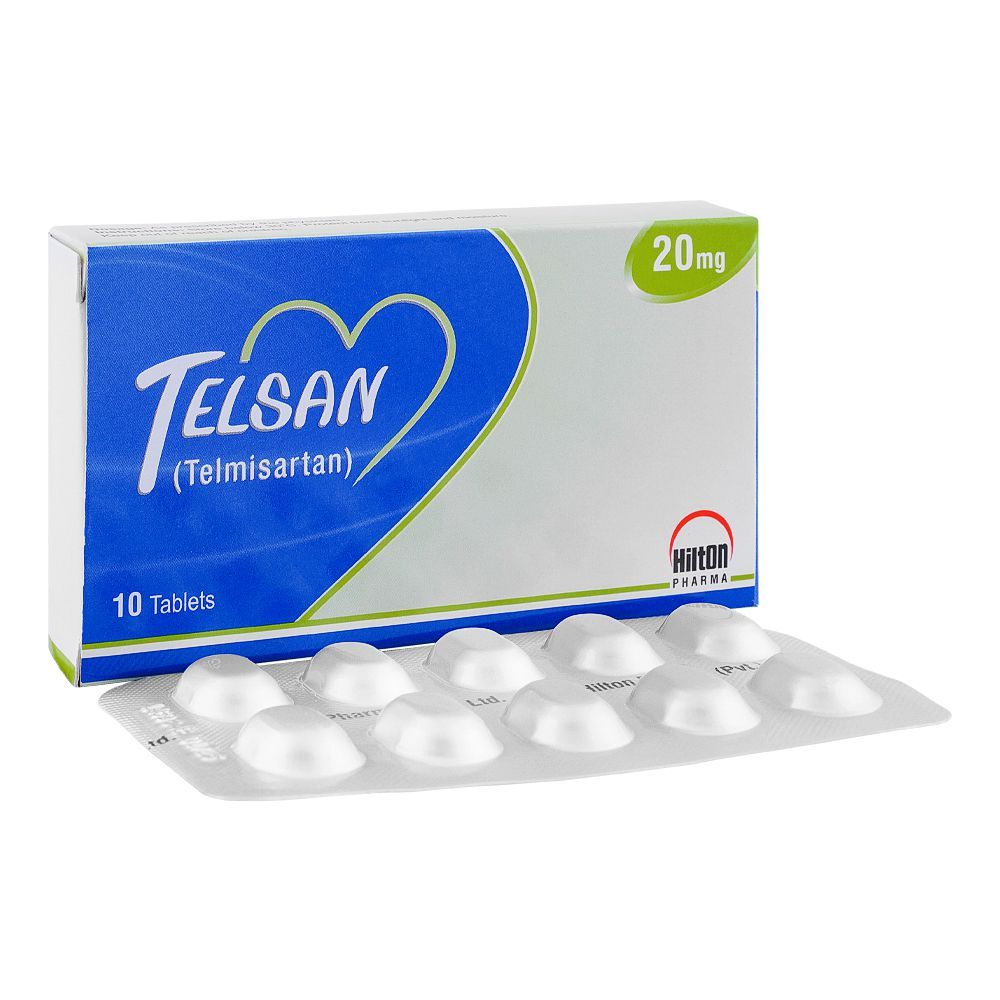 Telsan Tablets 20Mg (1 Box = 1 Strip)(1 Strip = 10 Tablets)