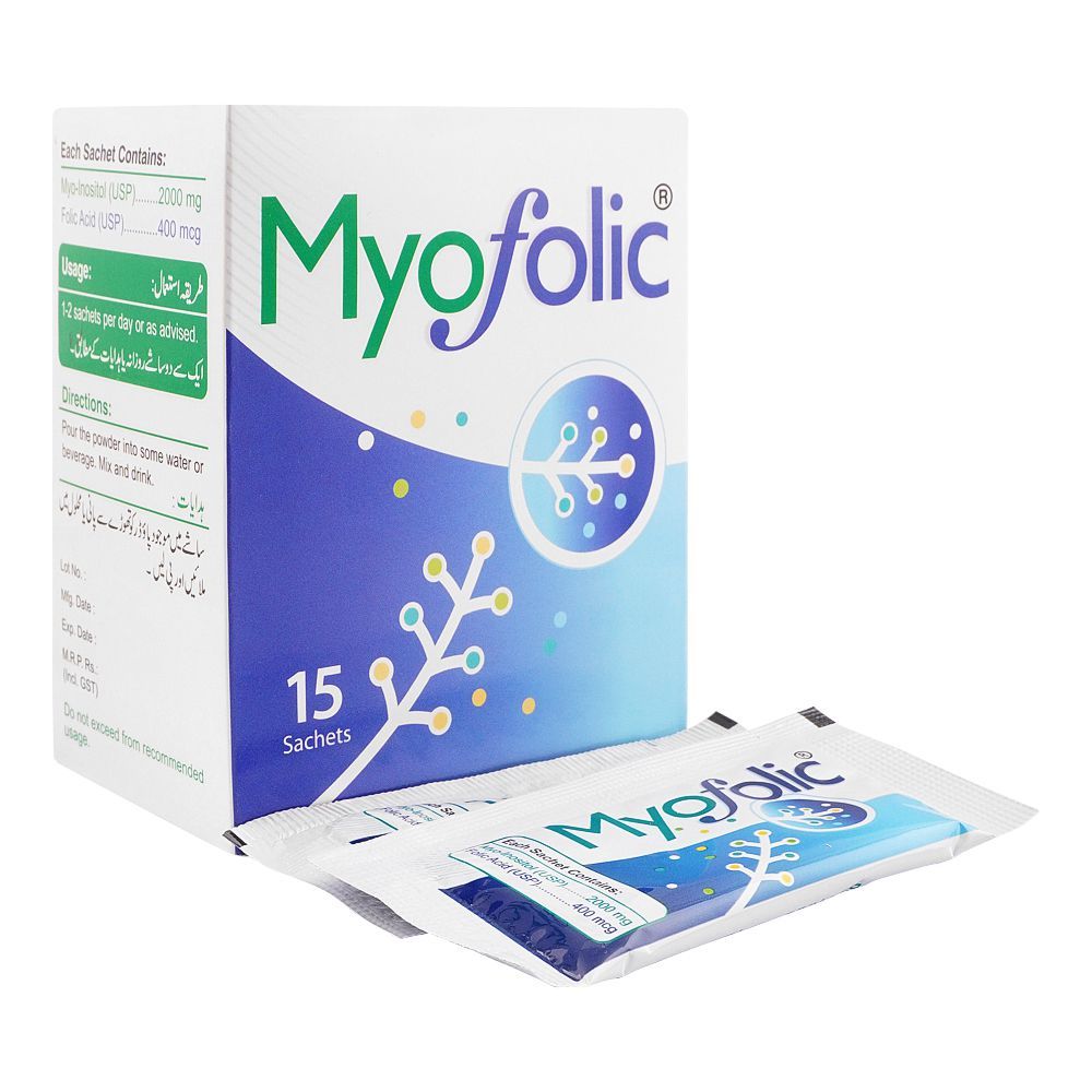Myofolic Powder Sachet 2000Mg/400Mcg (1 Box = 15 Sachets)