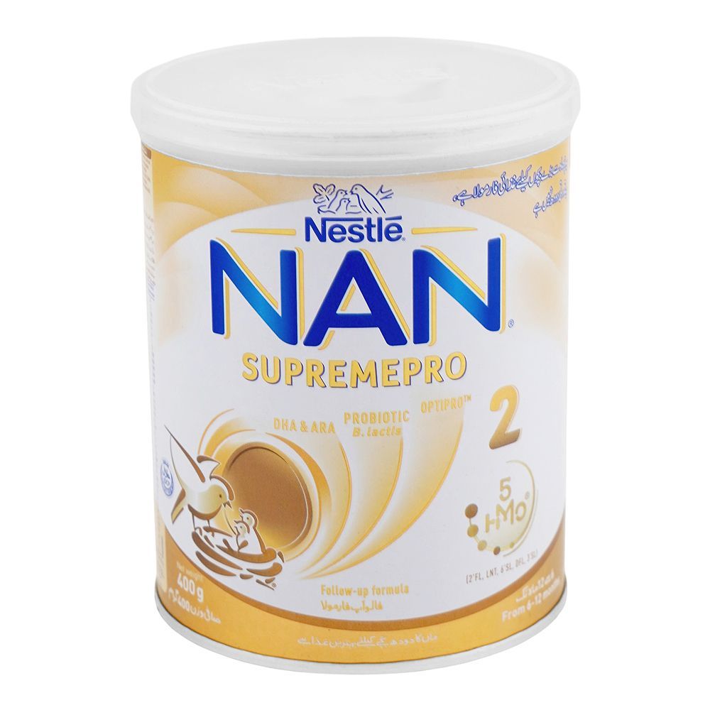 Nan 2 Supremepro Optipro Milk Powder 400G Tin