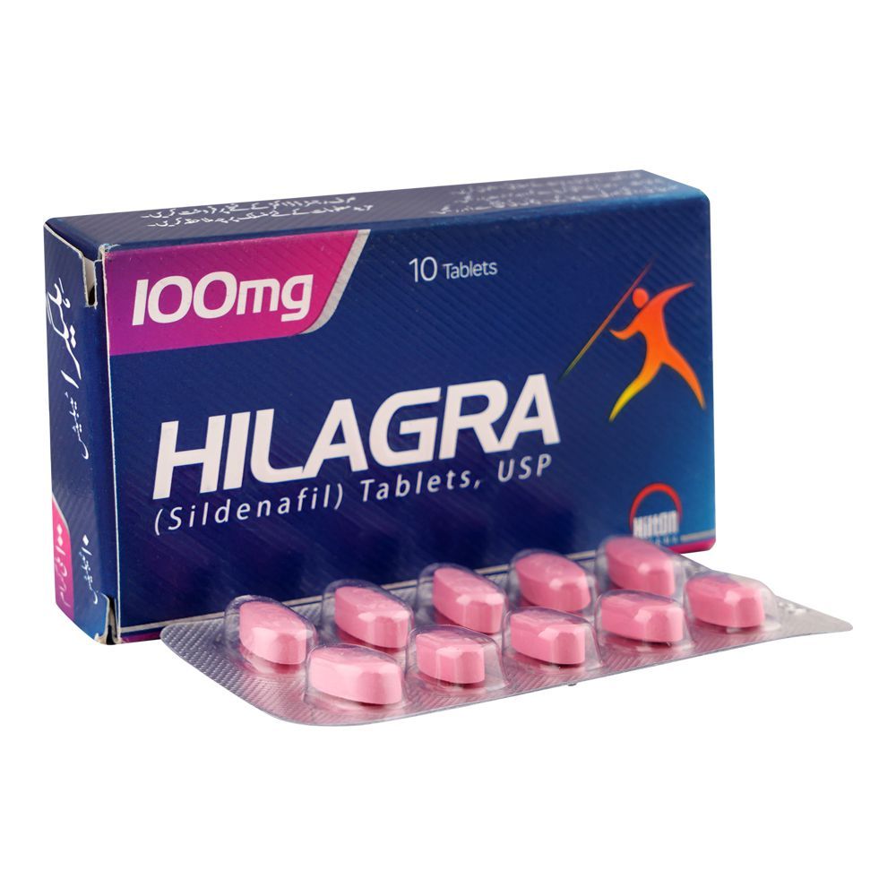 Hilagra Tablets 100Mg (1 Box = 10 Tablets)
