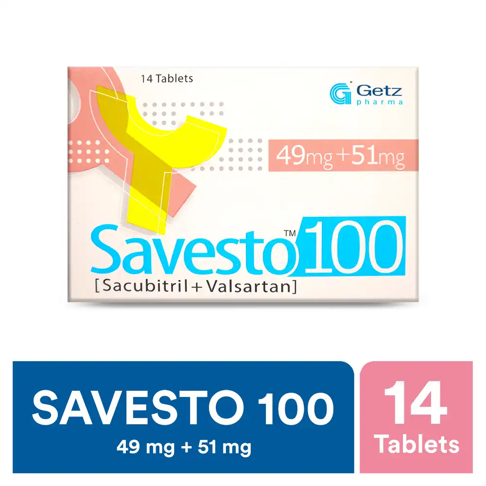 Savesto Tablets 100Mg (1 Box = 4 Strips) (1 Strip = 7 Tablets)