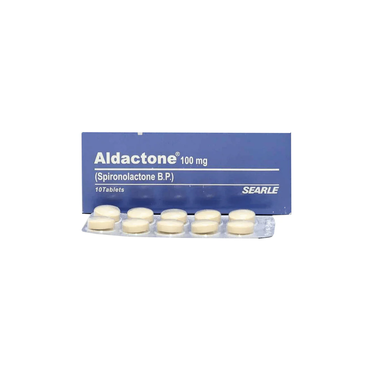 Aldactone Tablets 100Mg (1 Box = 1 Strip)(1 Strip = 10 Tablets)
