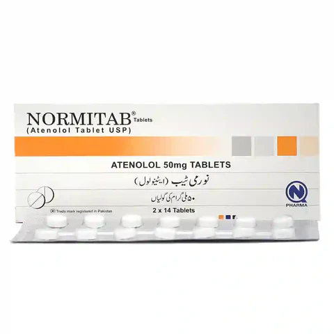 Normitab Tablets 50Mg (1 Strip = 14 Tablets)