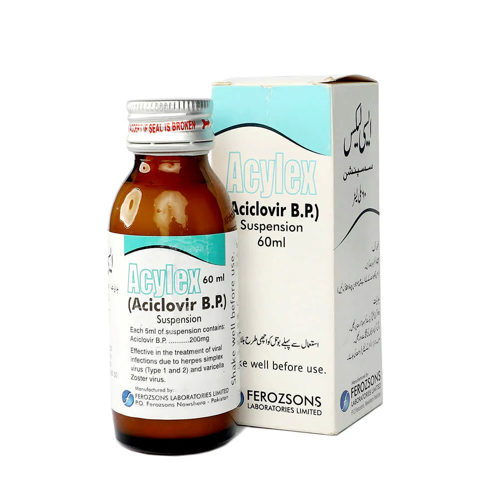 Acylex 60Ml Suspension 200Mg/5Ml