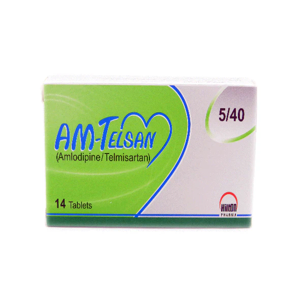Am-Telsan Tablets 5Mg/40Mg (1 Box = 2 Strips) (1 Strip = 7 Tablets)
