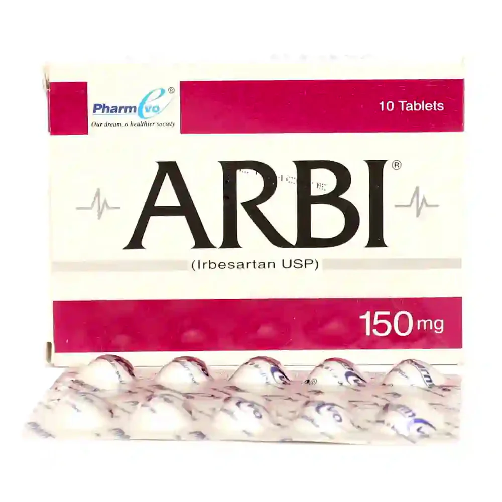 Arbi Tablets 150Mg (1 Box = 1 Strip)(1 Strip = 10 Tablets)
