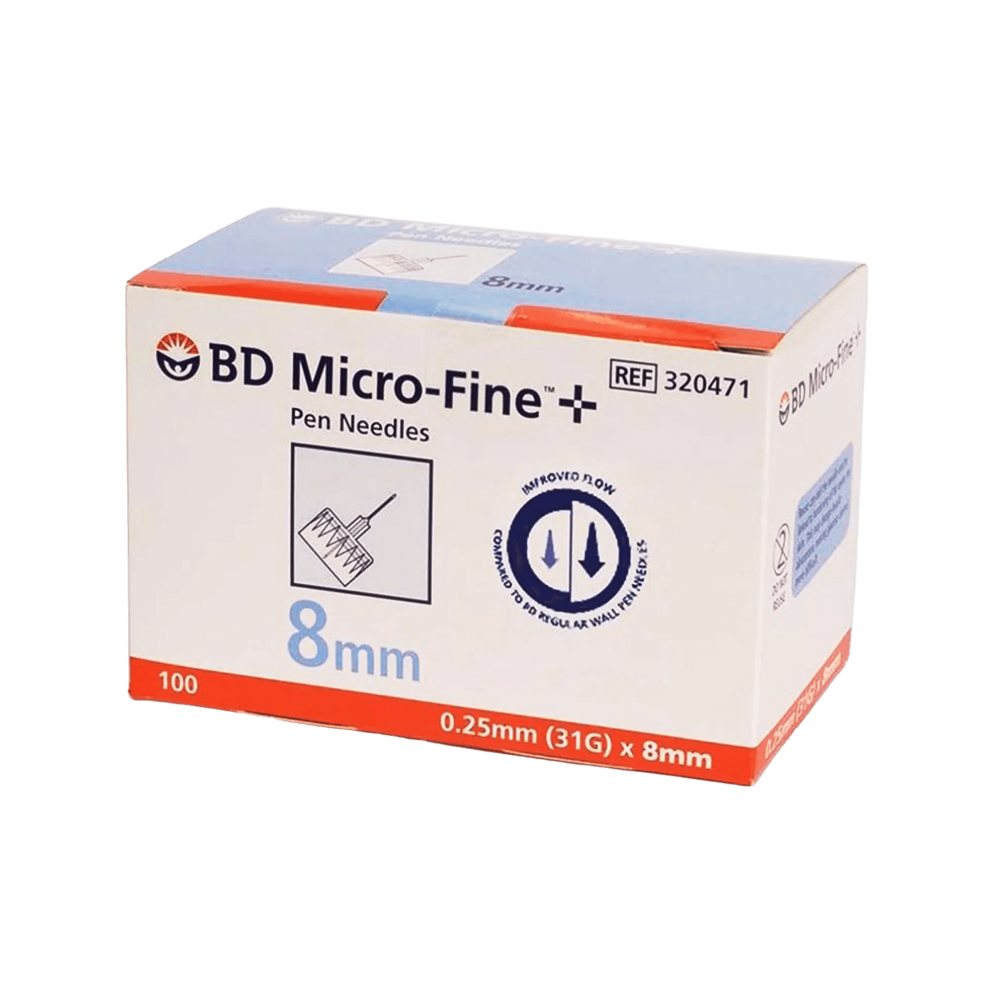 Bd pen needel 31g 8mm