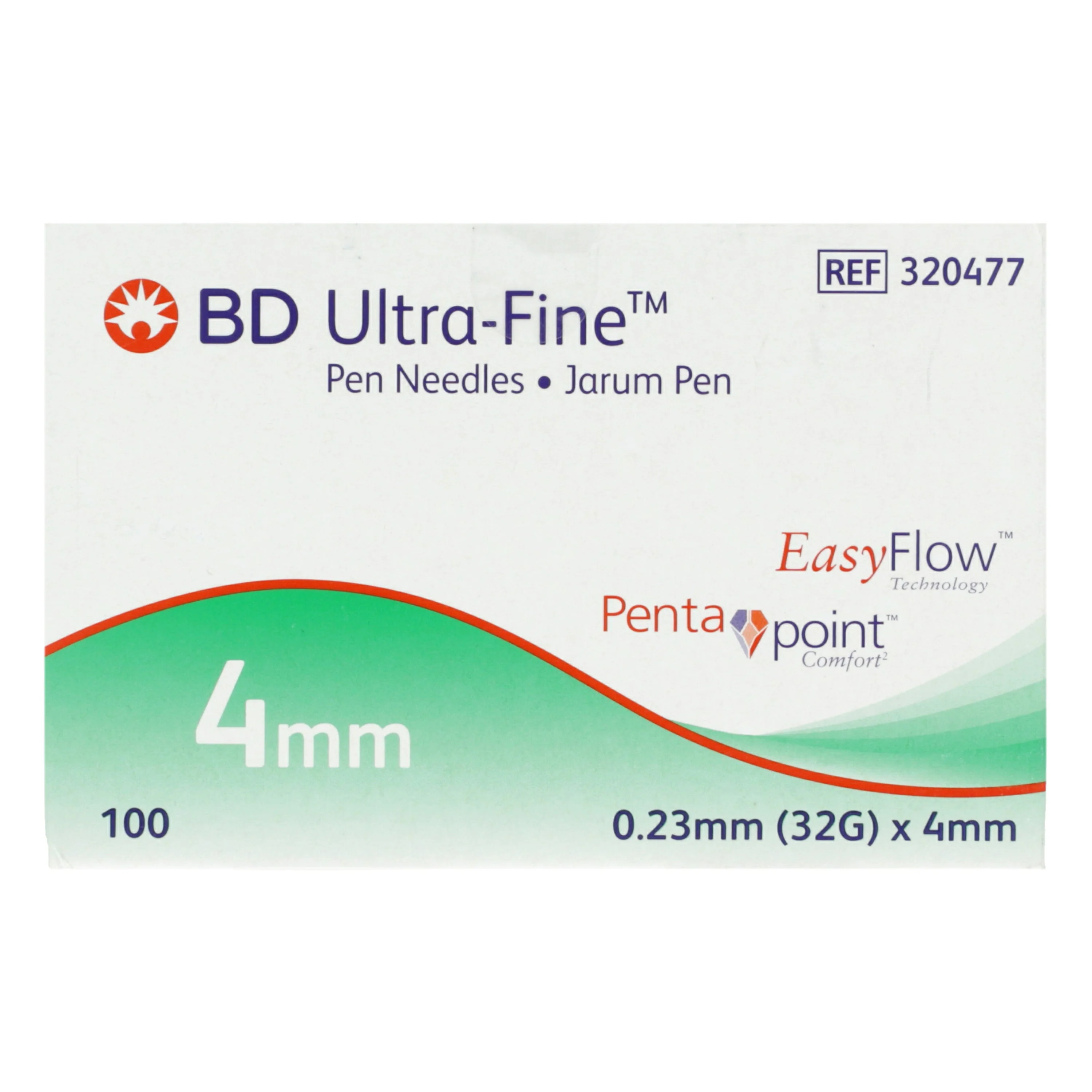 Bd ultra fine (4mmx32g) pen needle