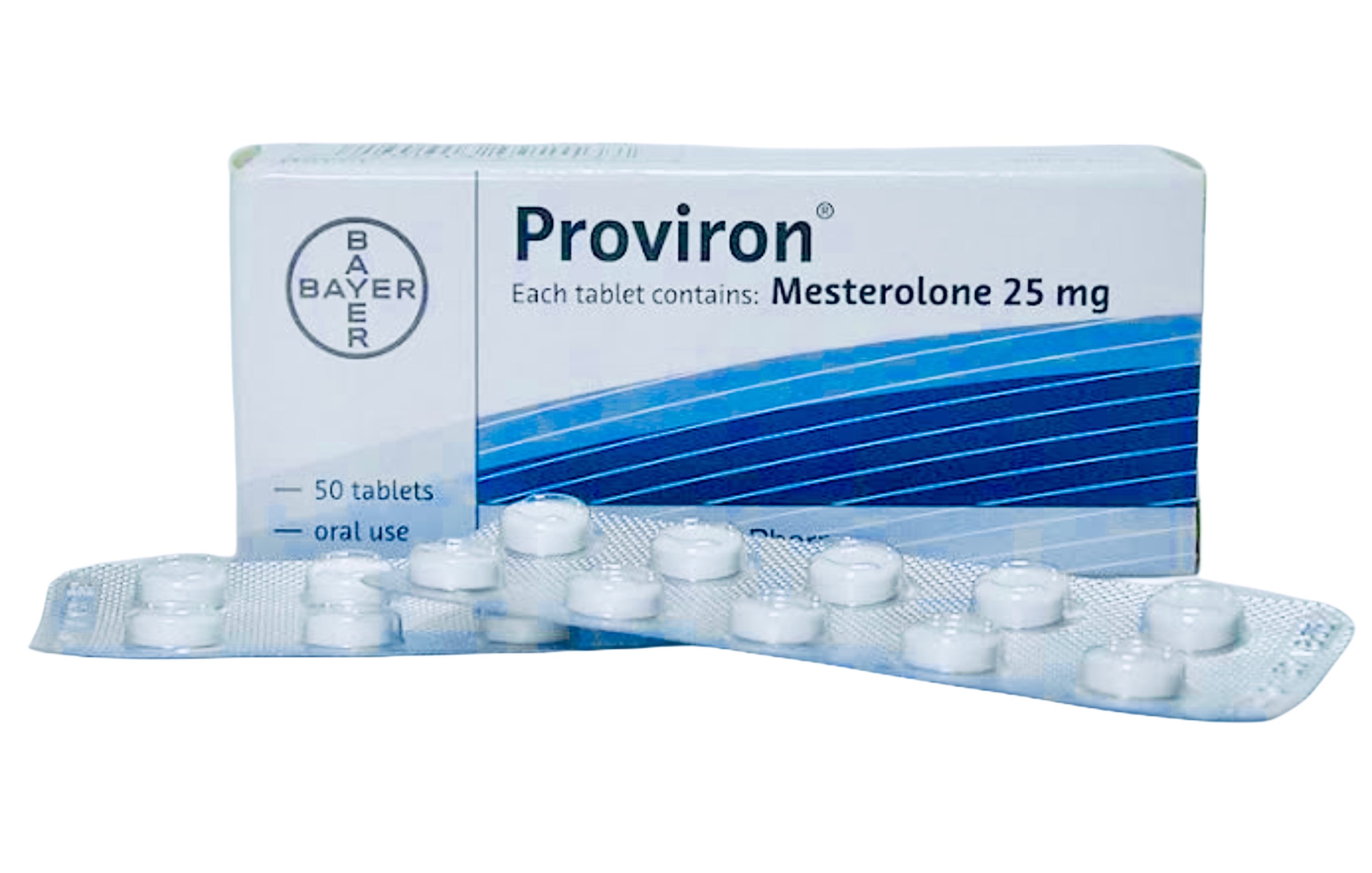 Proviron Tablets 25Mg (1 Strip = 10 Tablets)