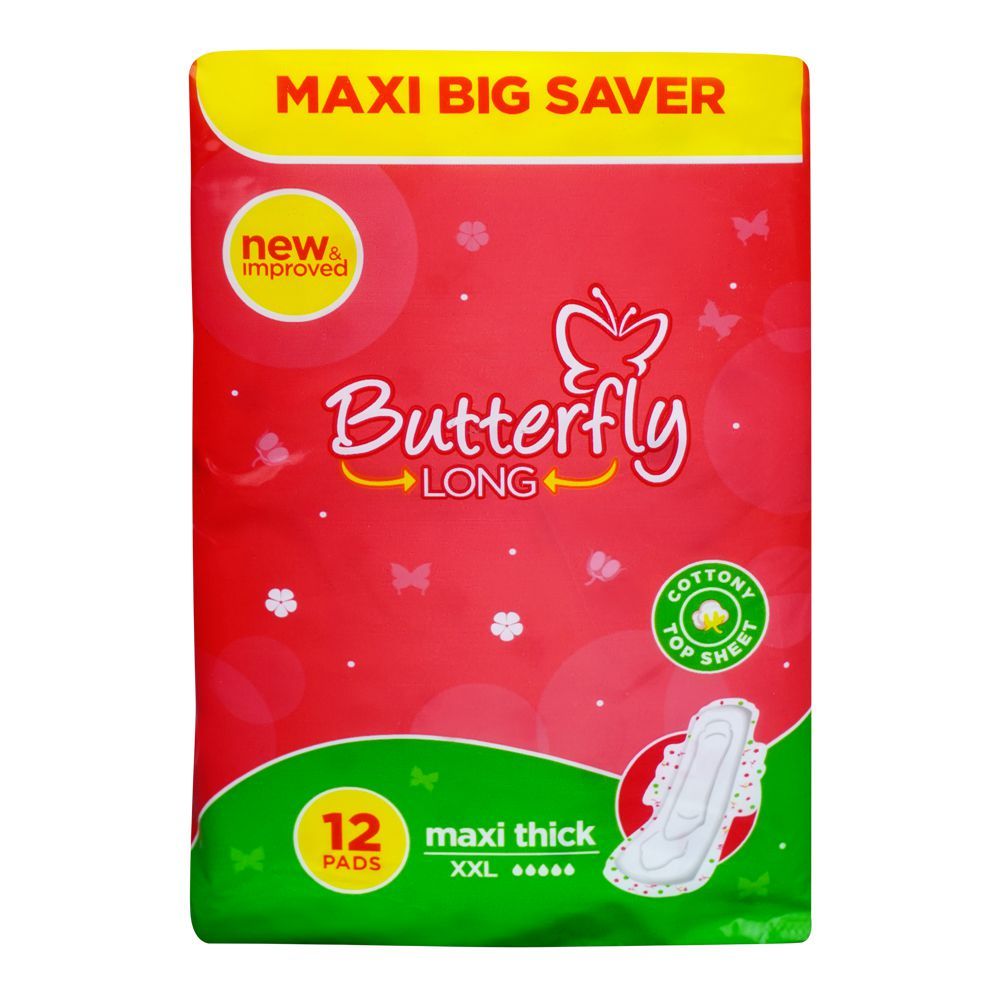butterfly Ultra Thin Pad Xx Large (12 Pieces / Pack)