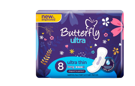 butterfly Ultra Thin Pad (8 Pieces / Pack)