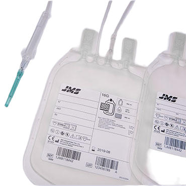 Blood bag 250ml with set (jms)