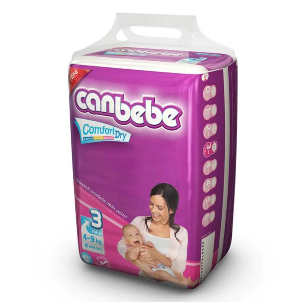 Canbebe Size 3 (72 Pieces / Pack)