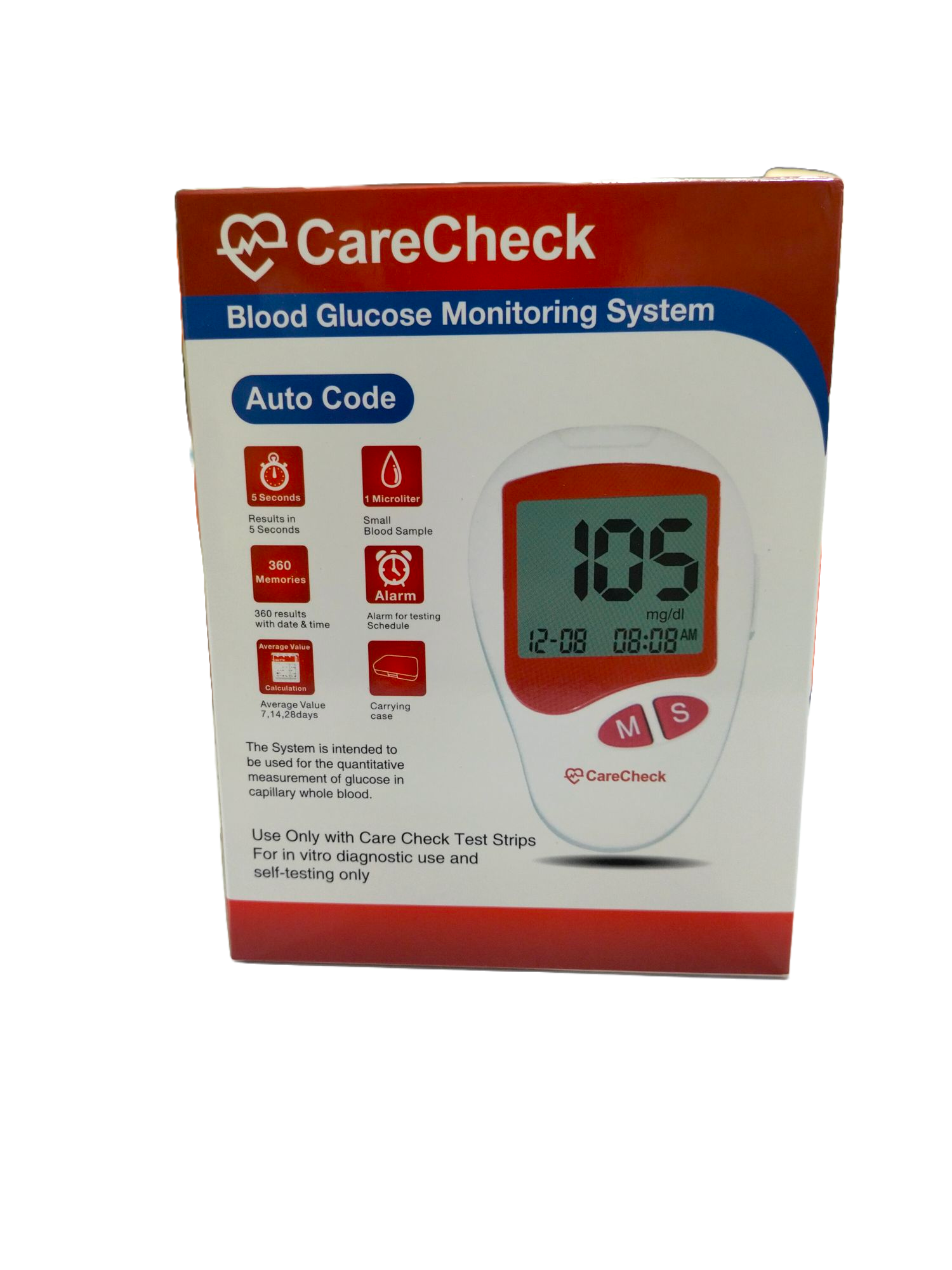 Care check glucometer