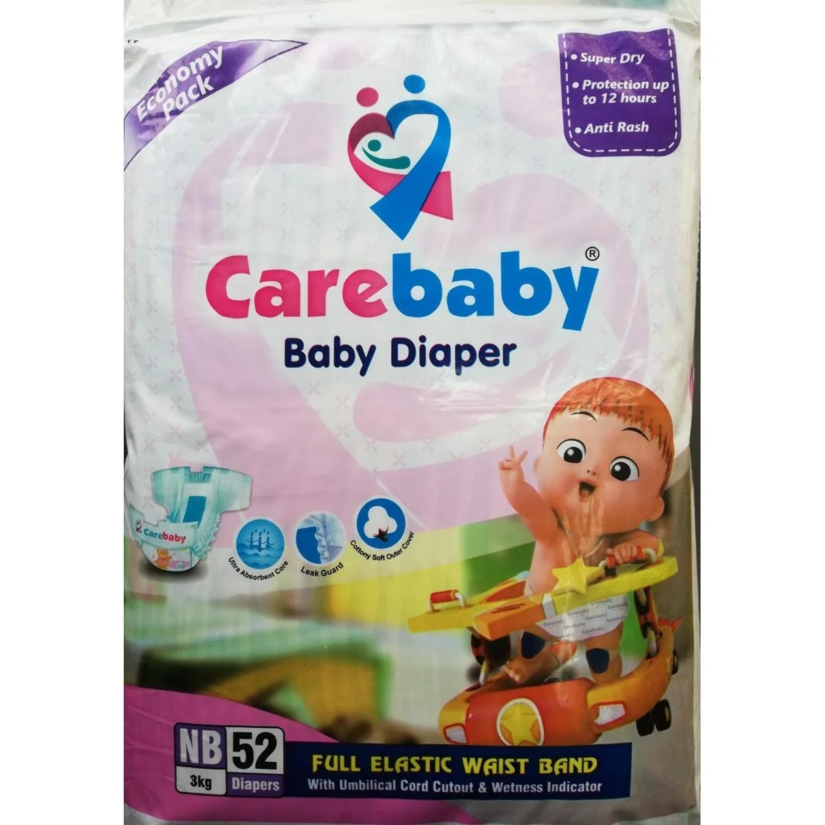 Carebaby New Born (52 Pieces / Pack)