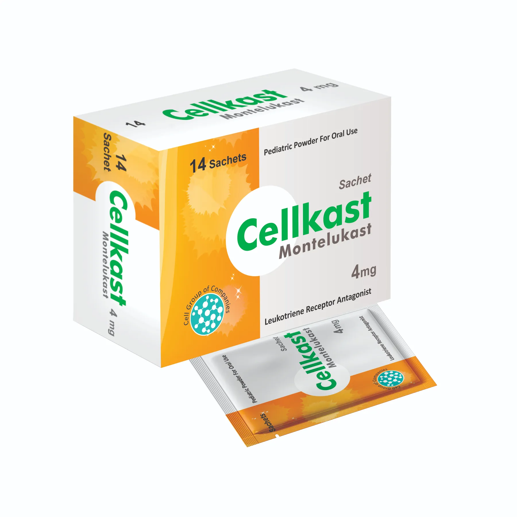 Cellkast 4mg sachet 14s