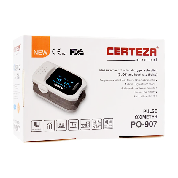 Certeza (po 907) pulse oximeter