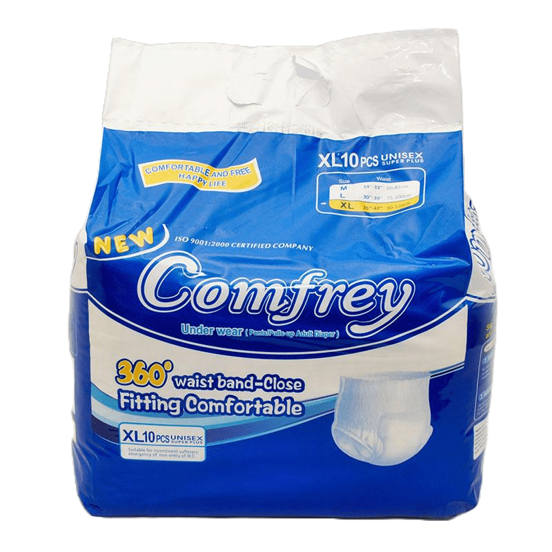 Comfrey pant (x large) 10 adult diapers