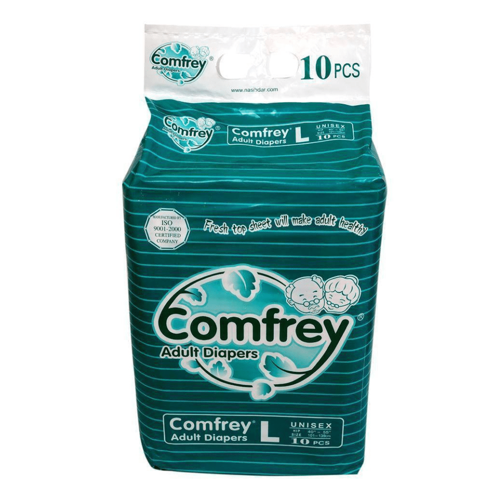 Comfrey Extra Large Adult Diapers (10 Pieces / Pack)