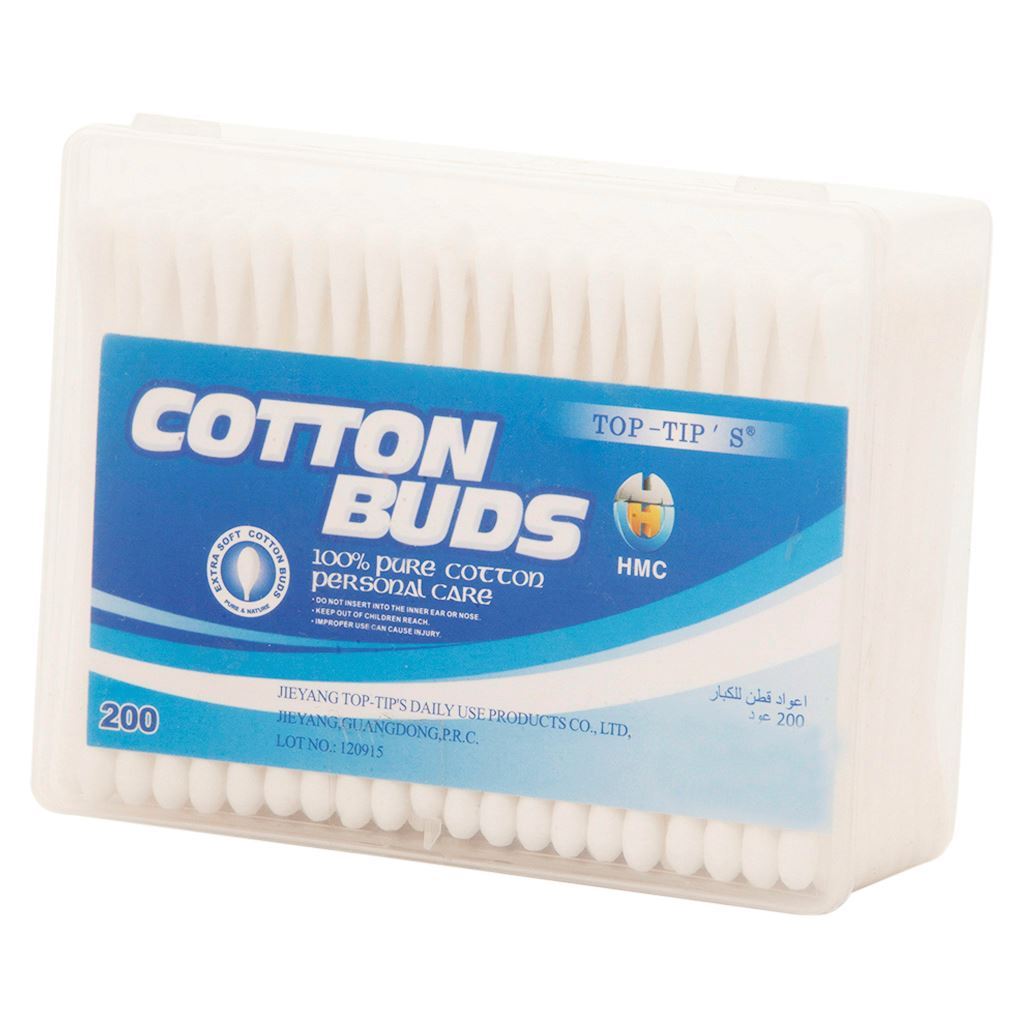 Cotton buds round large