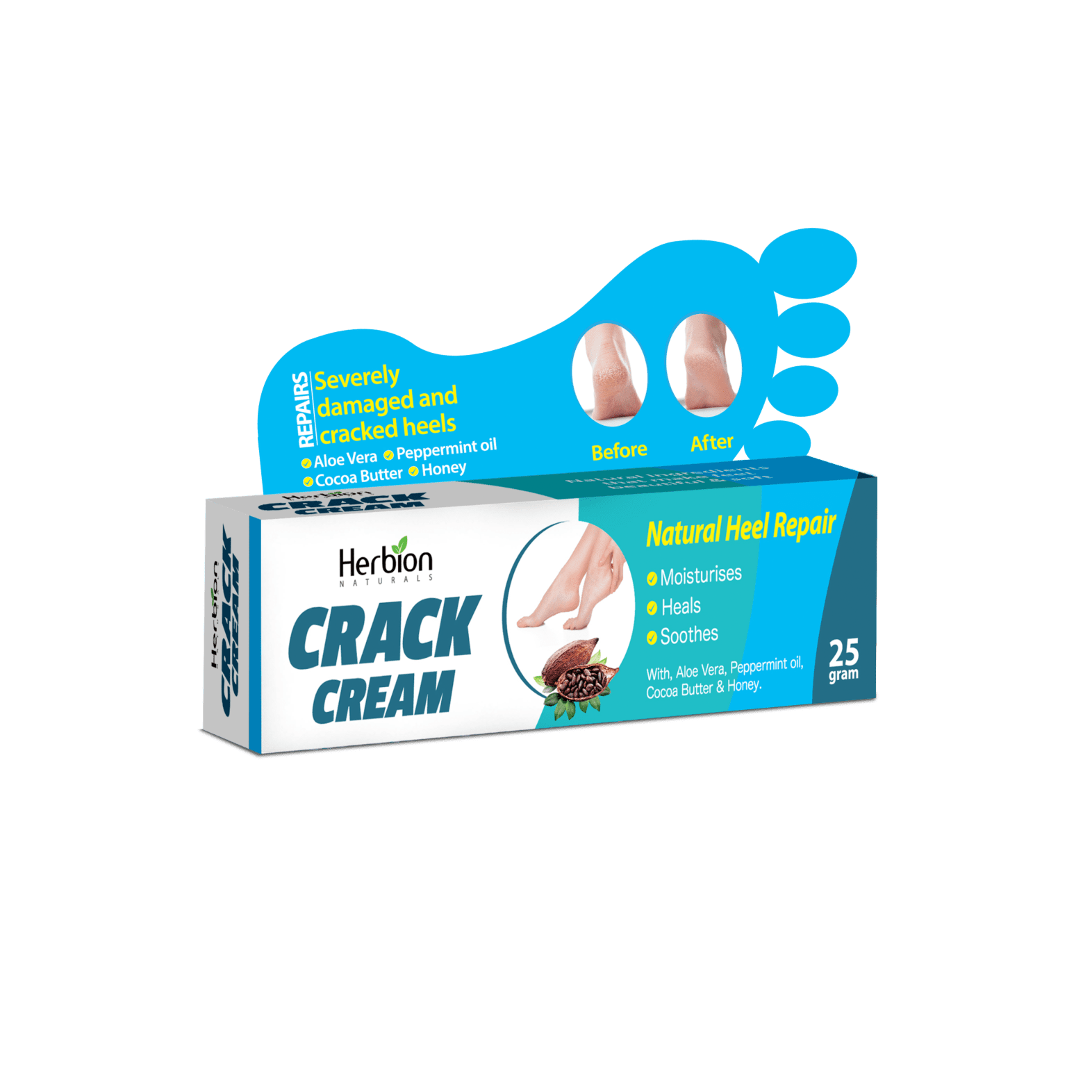 Crack cream herbion 25g