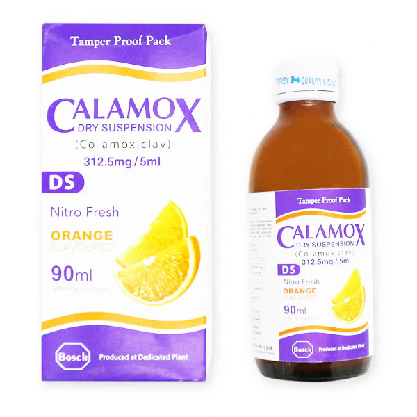Calamox Ds 90Ml Suspension 312.50Mg/5Ml