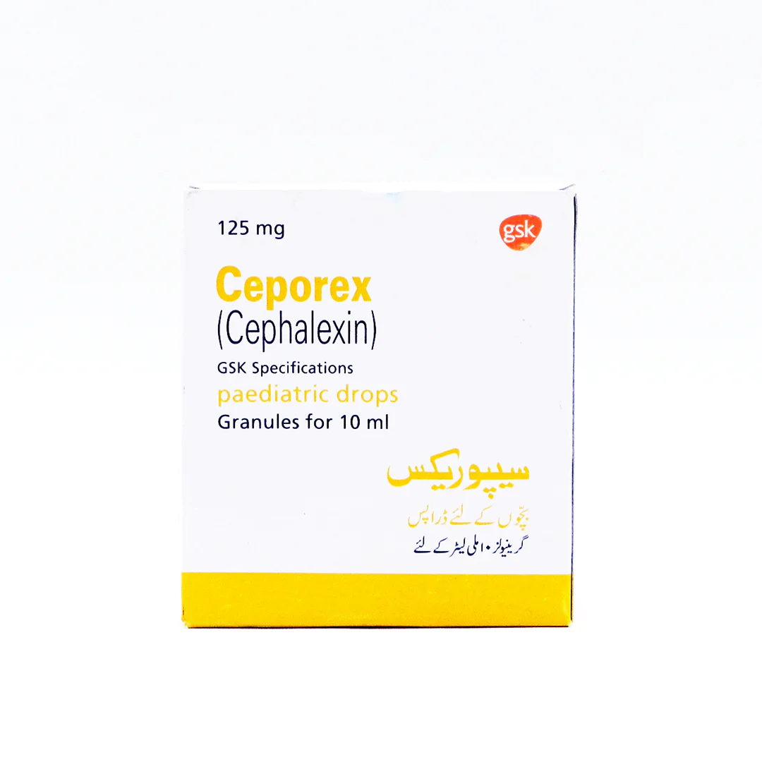 Ceporex 10Ml Oral Drops 125Mg