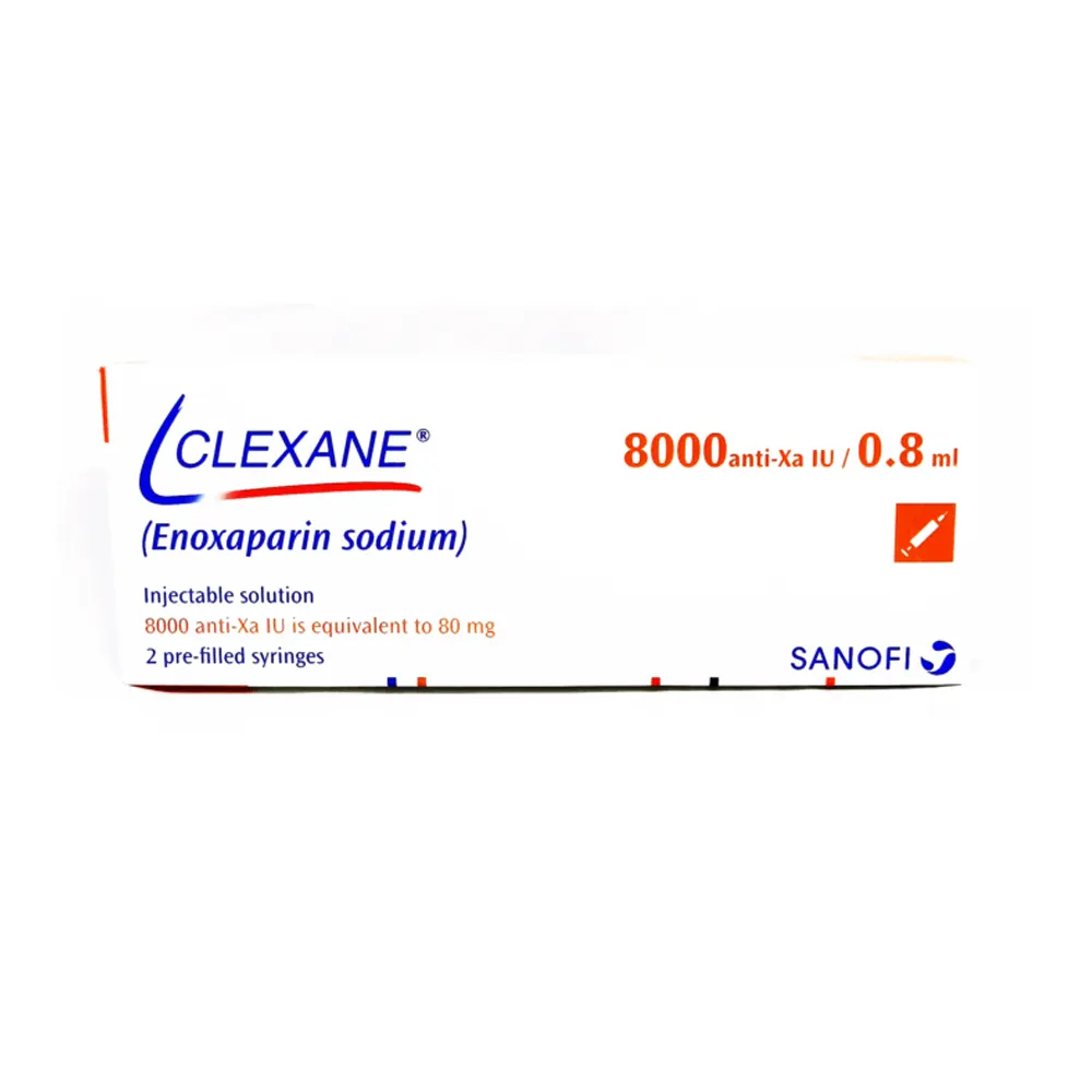 Clexane Injection 8000Iu/0.8Ml (1 Box = 2 Injections)