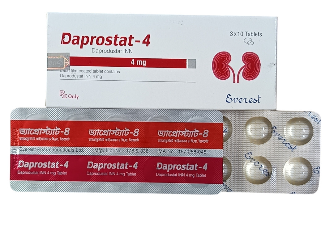 Daprostat 4mg tab 30s