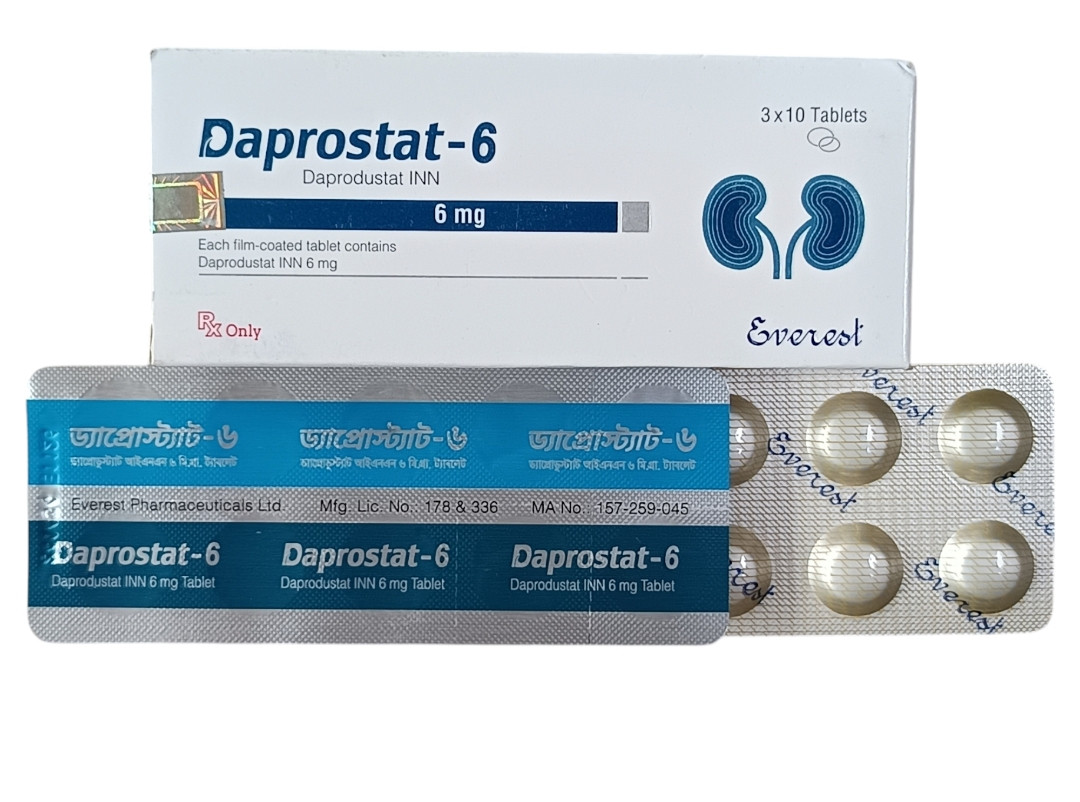 Daprostat 6mg tab 30s