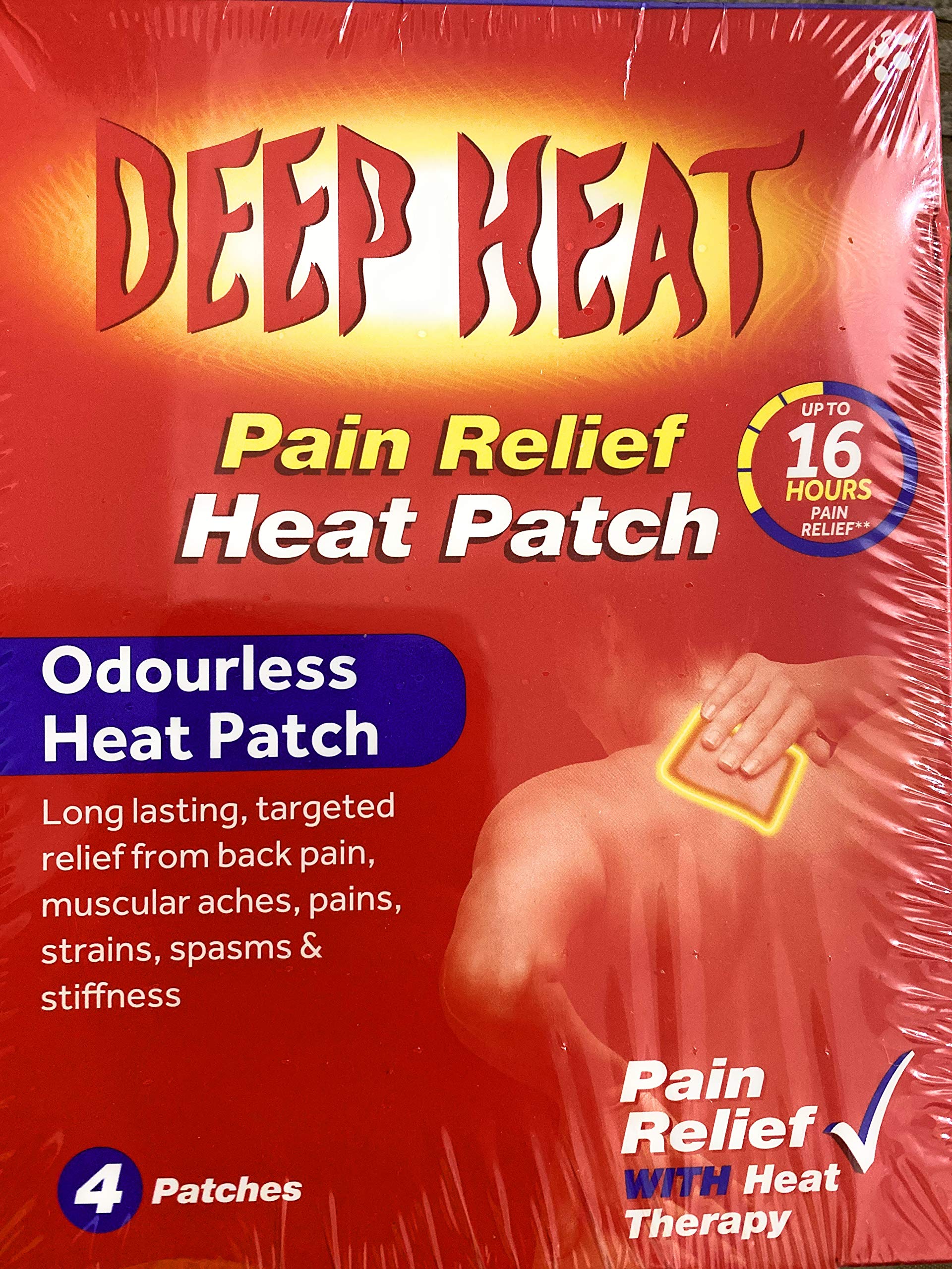Deep heat patch