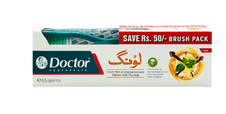 Tooth Paste Doctor Laung With Brush (140g)