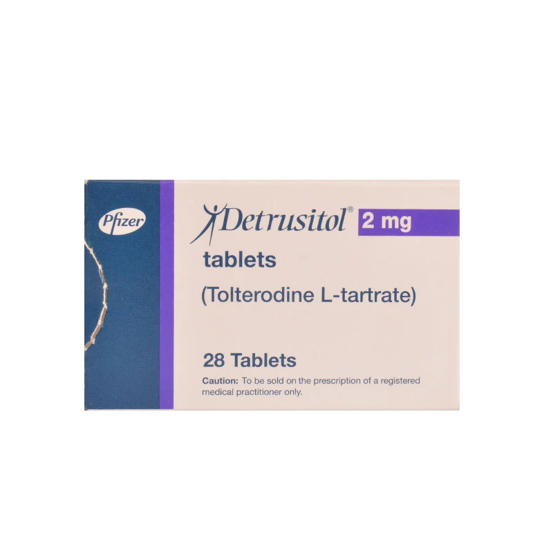 Detrusitol Tablets 2Mg (1 Box = 2 Strips) (1 Strip = 14 Tablets)