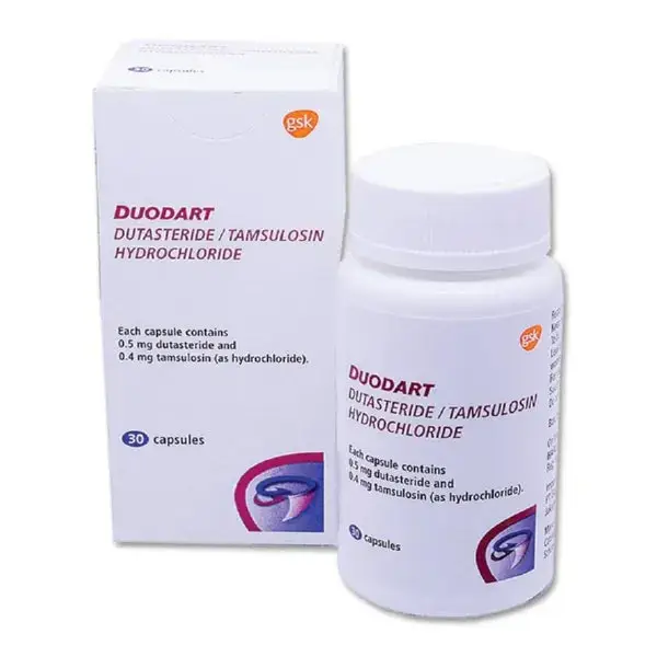 Duodart Capsules 0.5Mg/0.4Mg (1 Bottle = 30 Capsules)
