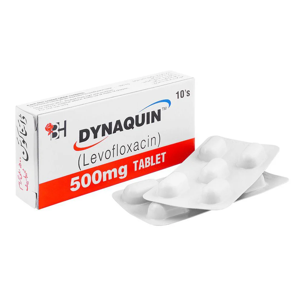 Dynaquin Tablets 500Mg (1 Box = 1 Strip)(1 Strip = 10 Tablets)