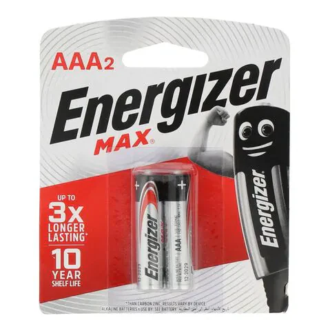 Energizer Aaa (2 Pieces / Pack)