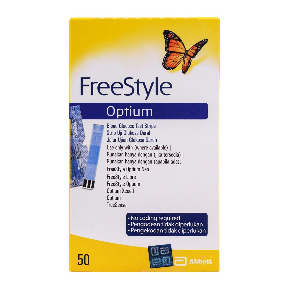Freestyle Optium (50 Strip / Pack)