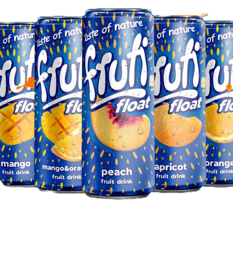 Fruti Float Peach Can (250ml)