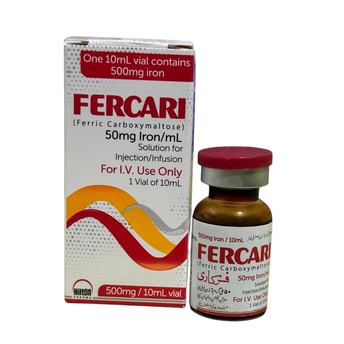 Fercari Iv Injection 500Mg/10Ml (1 Box = 1 Injection)