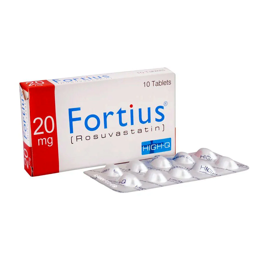 Fortius Tablets 20Mg (1 Box = 1 Strip)(1 Strip = 10 Tablets)