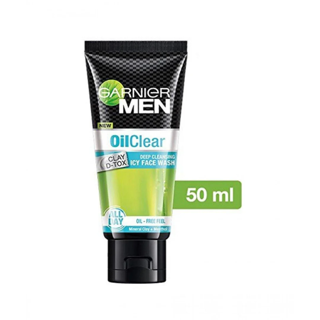 Garnier Men Oil Clear Face Wash (50ml)