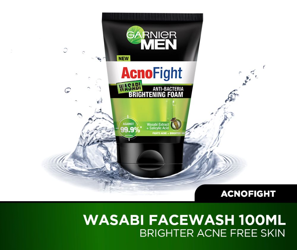 Garnier Men Wasabi Face Wash (100ml)