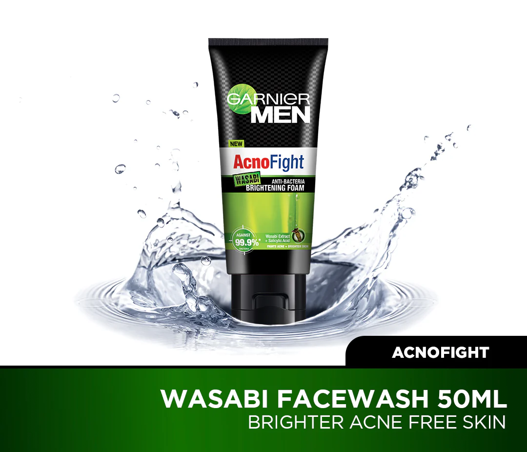 Garnier Men Wasabi Face Wash (50ml)