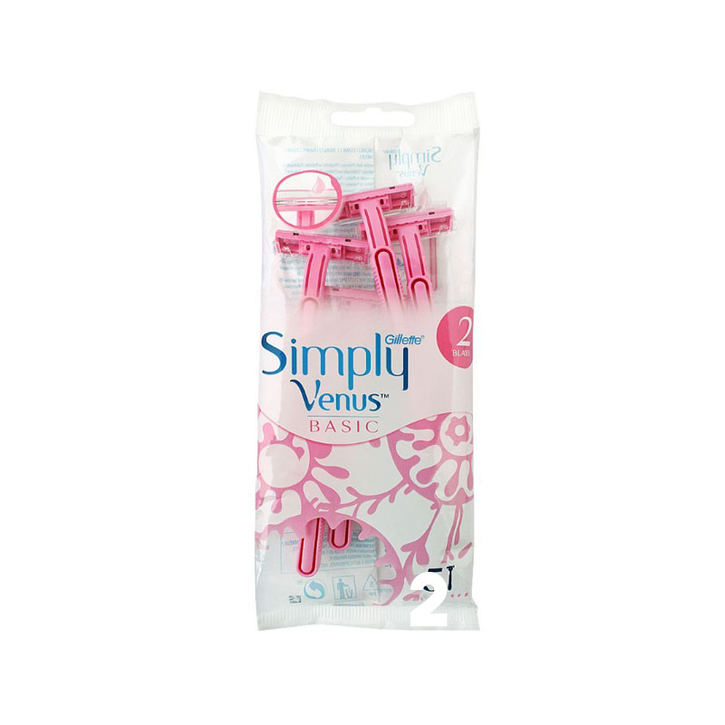 Gillette Simply Venus Razor (5 Pieces / Pack)