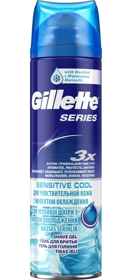 Gillette Series Sensitive Cool Gel (200ml)